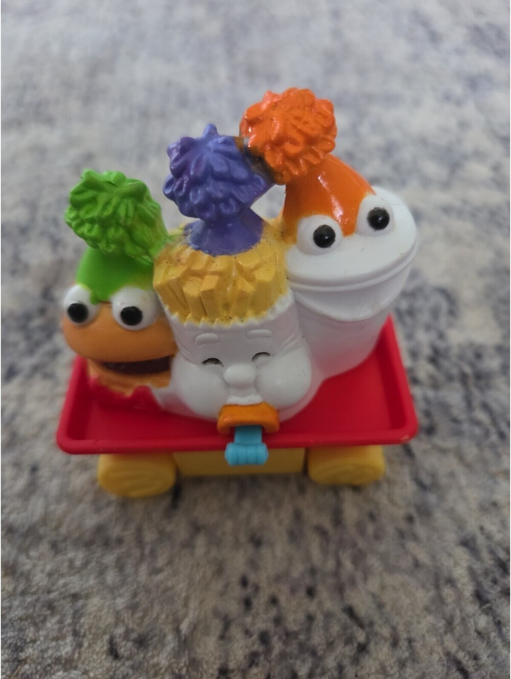 Vintage McDonalds Happy Meal Guys Toys 1994 Box Train Car Birthday Burger Fries